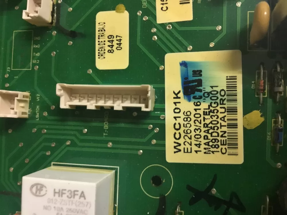 GE WH12X20274 189D5035G001 WH12X10518 Washer Control Board AZ24366 | NR4