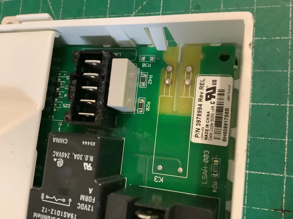 Whirlpool Maytag Kenmore W10111606 6105034 Dryer Control Board AZ224050 | NR775