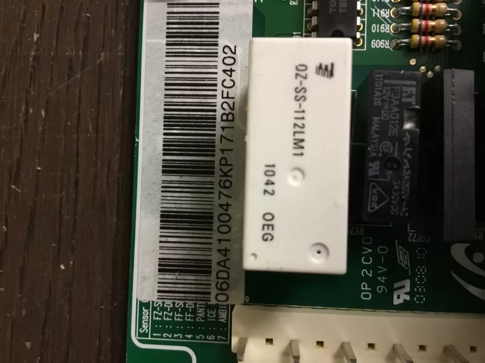 Samsung DA41 00476K DA4100476K Refrigerator Control Board AZ18362 | NR47