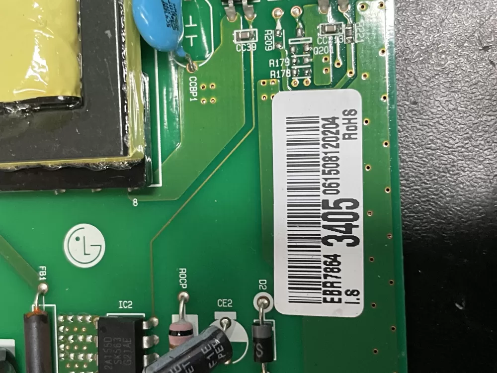 LG EBR78643405 CSP30020854 Refrigerator Control Board AZ23085 | WM1015