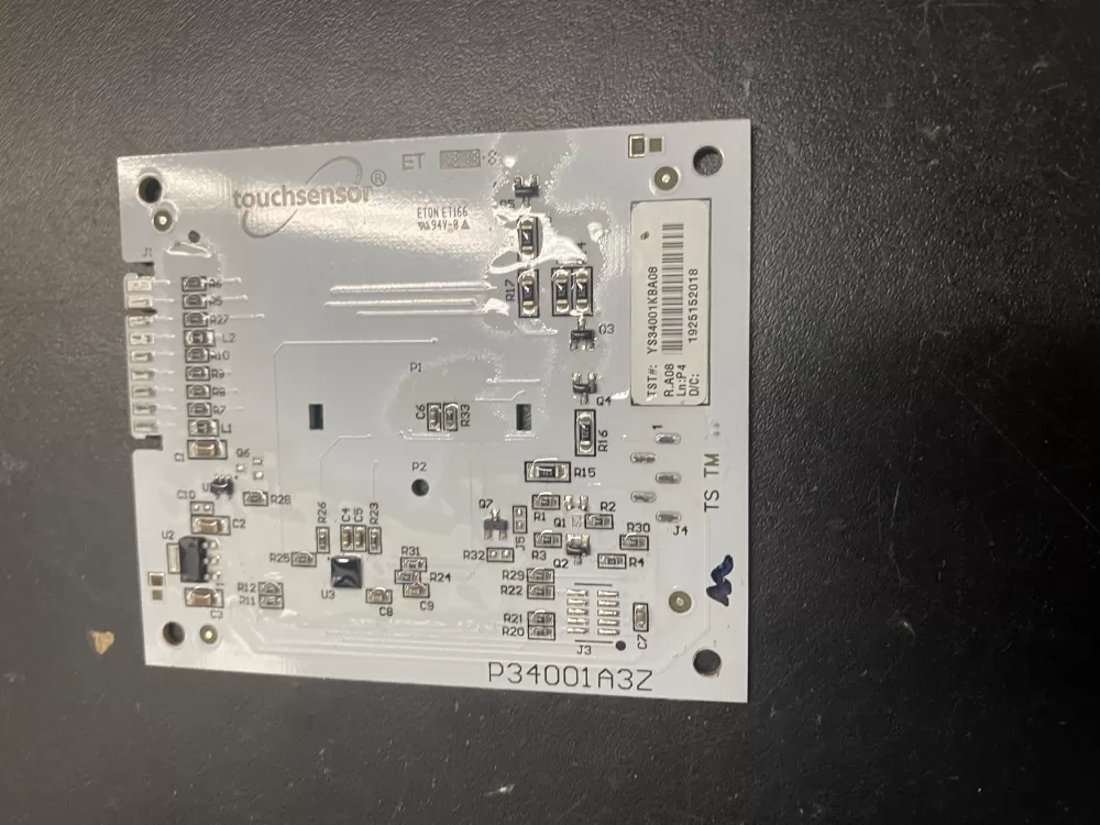 Maytag YS34001KBA09 P34001A3Z Washer Touch Sensor Board AZ23344 | BK1088