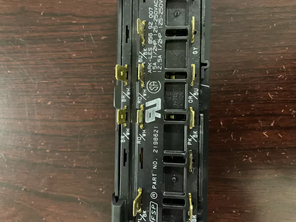 Whirlpool Maytag 2198621 Refrigerator Control Board Dispenser AZ76820 | KM1690