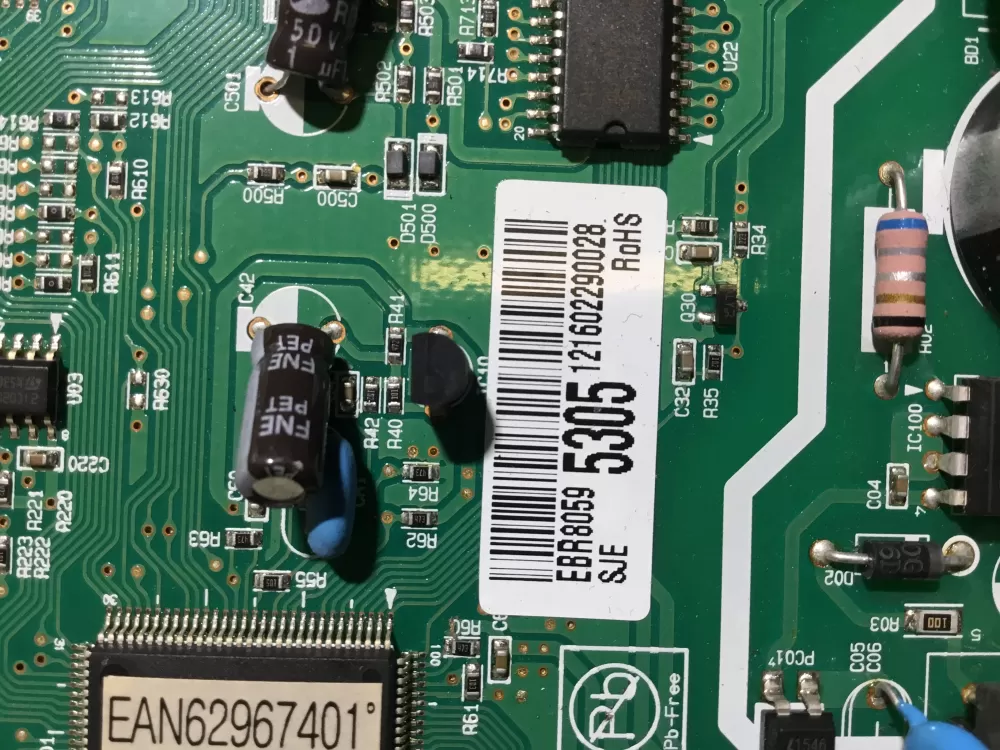 LG EBR80595305 Range Oven Control Board AZ96261 | NR32