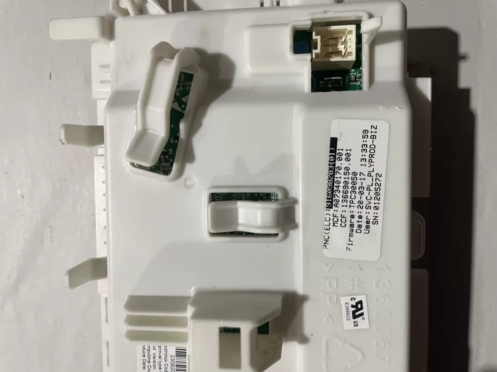 Electrolux 136006438 Dryer Control Board AZ207609 | KMV702