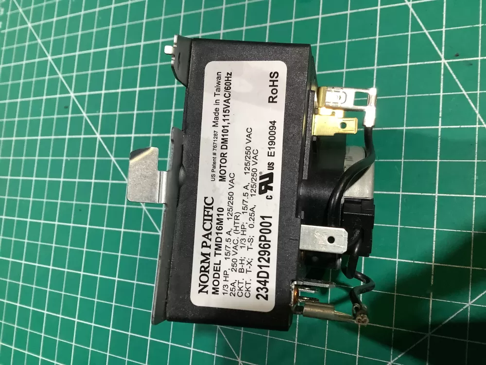 GE TMD16M10 234D1296P001 Dryer Timer AZ140849 | NR2384