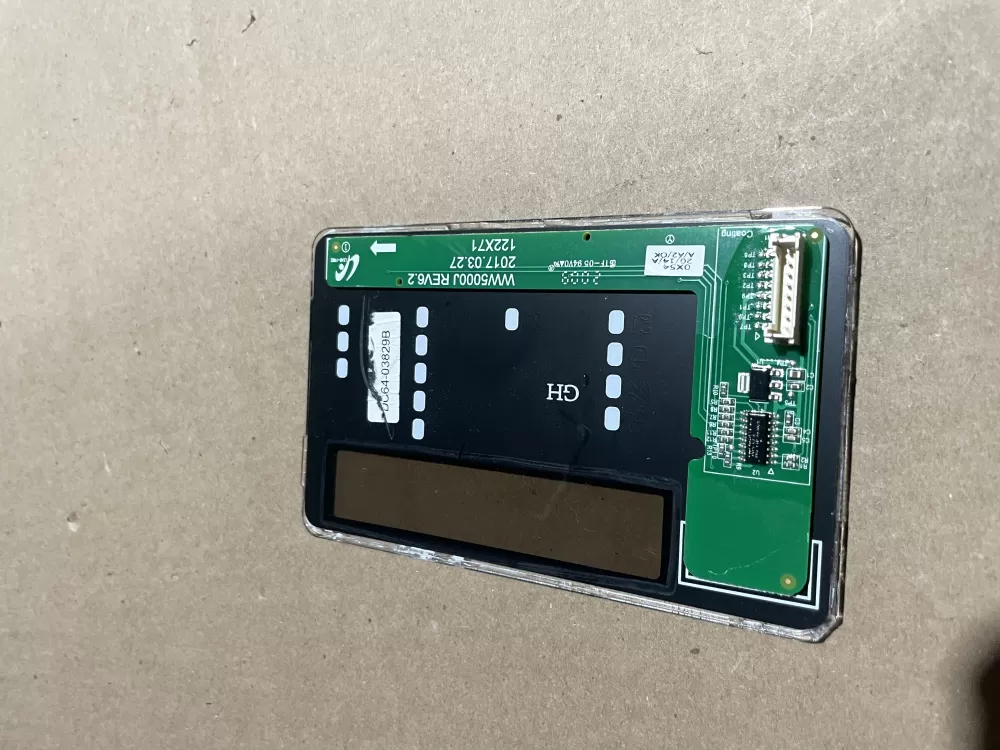 Samsung DC64-03829B Dryer Display UI Control Board AZ63435 | Wm1755