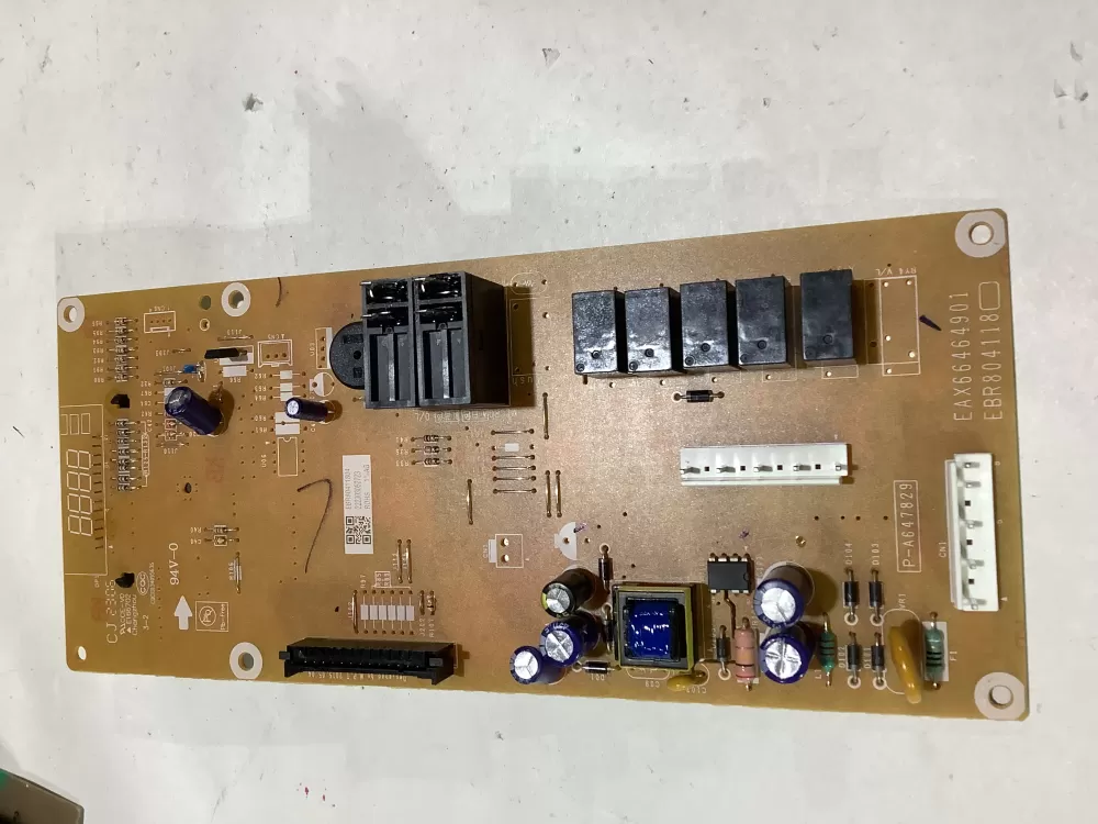 LG  Kenmore EBR80411804  AP7223334  EAX66464901 Microwave Control Board Panel