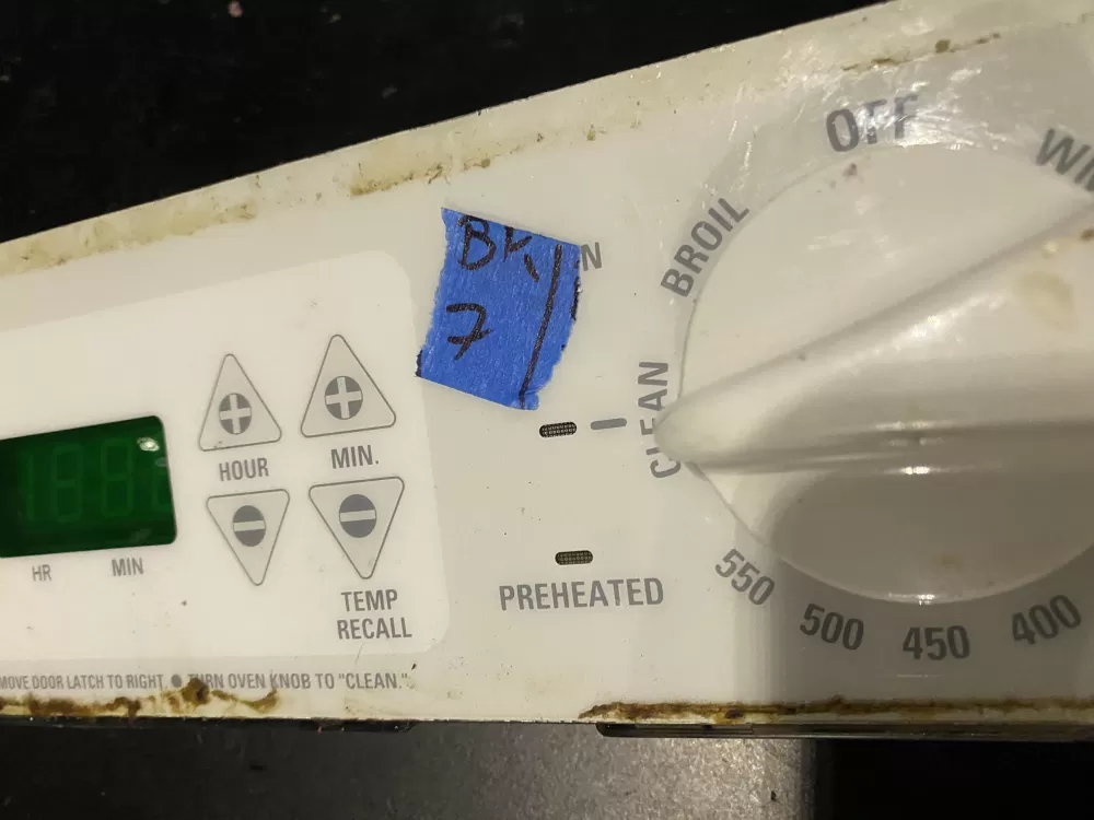 GE 191D2818P003 WB27T10231 Range Control Board AZ25590 | BK7