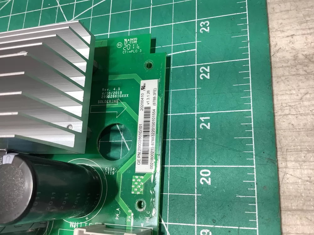 GE 290D2861G101 Washer Control Board AZ183306 | ZC2701