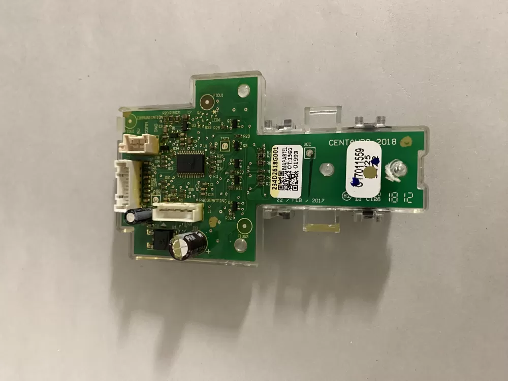 GE 234D2618G001 WE04X27284 Dryer Control Board AZ192711 | BK113