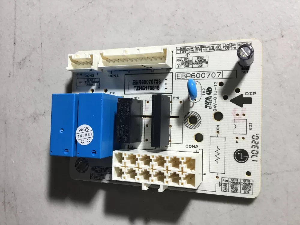 LG EBR60070733 Refrigerator Control Board