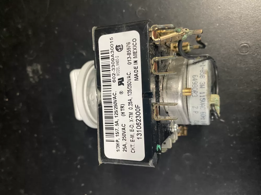 Frigidaire Whirlpool GE Kenmore 131062300F Dryer Timer AZ3640 | BK824