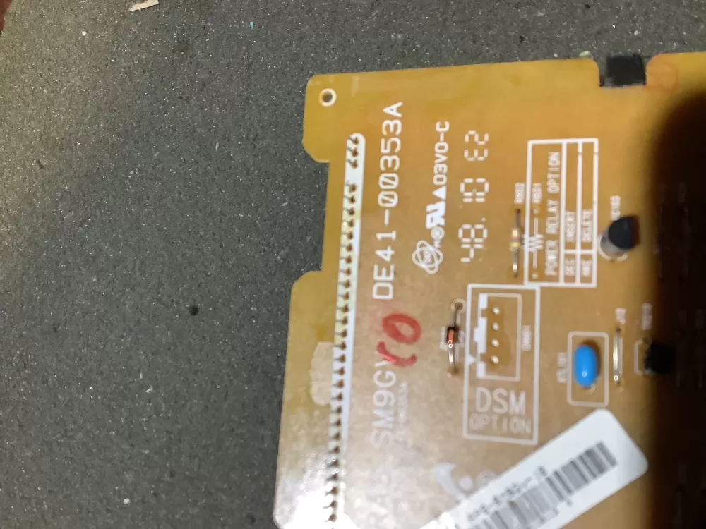 Samsung DE41 00353A Oven Range Control Board AZ113322 | NR2125
