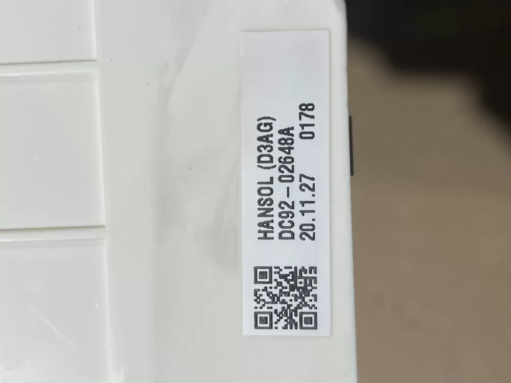 Samsung DC92-02648A Washer User Interface Control Board AZ92506 | Wmv94