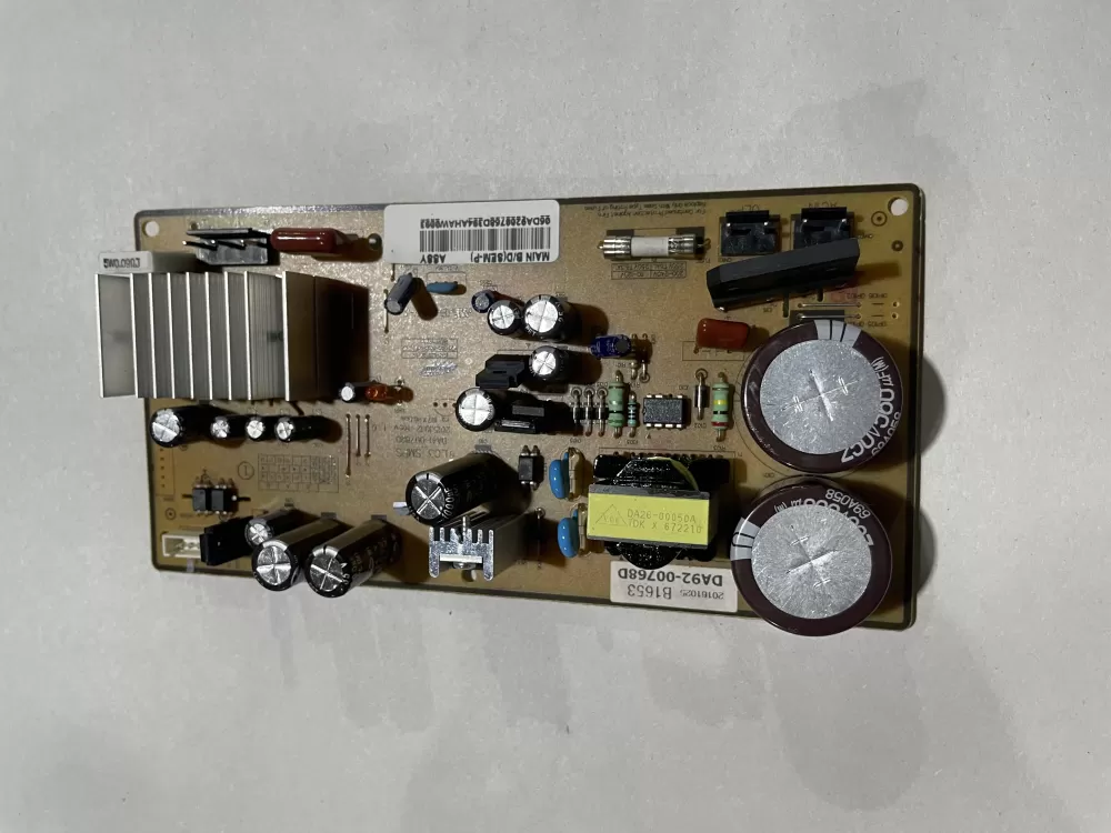 Samsung DA92-00768D Refrigerator Control Board Inverter