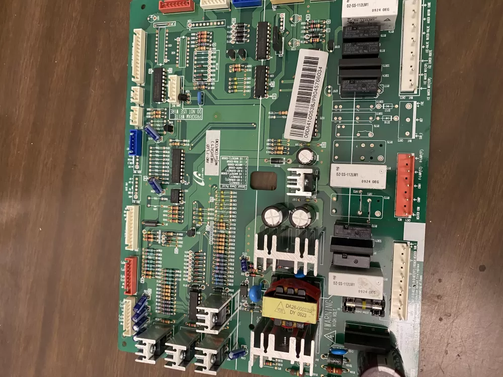 DA41-00538J Samsung Refrigerator Pcb Main 09aw2 7lcd