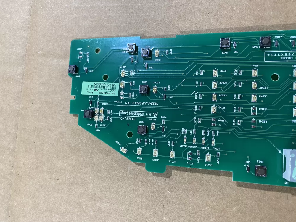 Whirlpool W10562820 Washer Control Board AZ58552 | BK2012