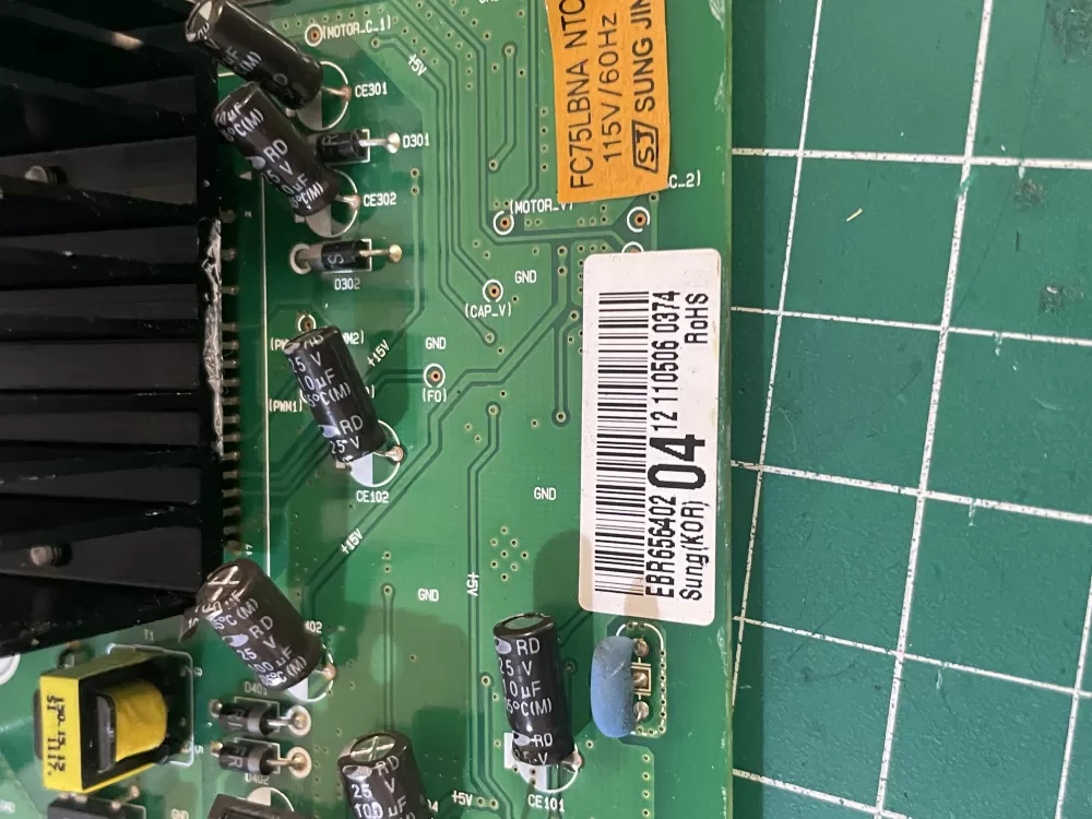 LG Kenmore AP5604149 EBR65640204 Refrigerator Control Board AZ200862 | Wm860