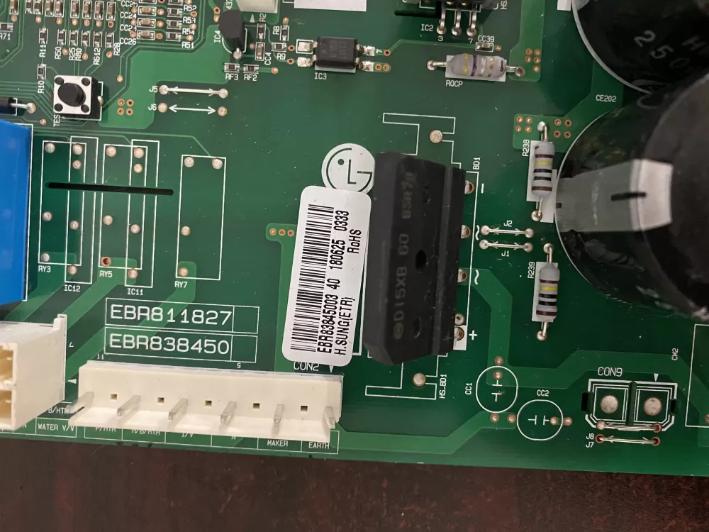 LG EBR83845003 CSP30021031 Refrigerator Control Board AZ32874 | BK1682