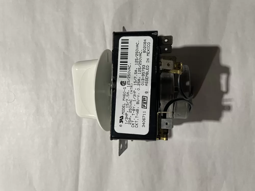 KitchenAid WP3976581  AP6009030  3976581  3406003  3406711  4434207  PS11742172 Dryer Timer Control