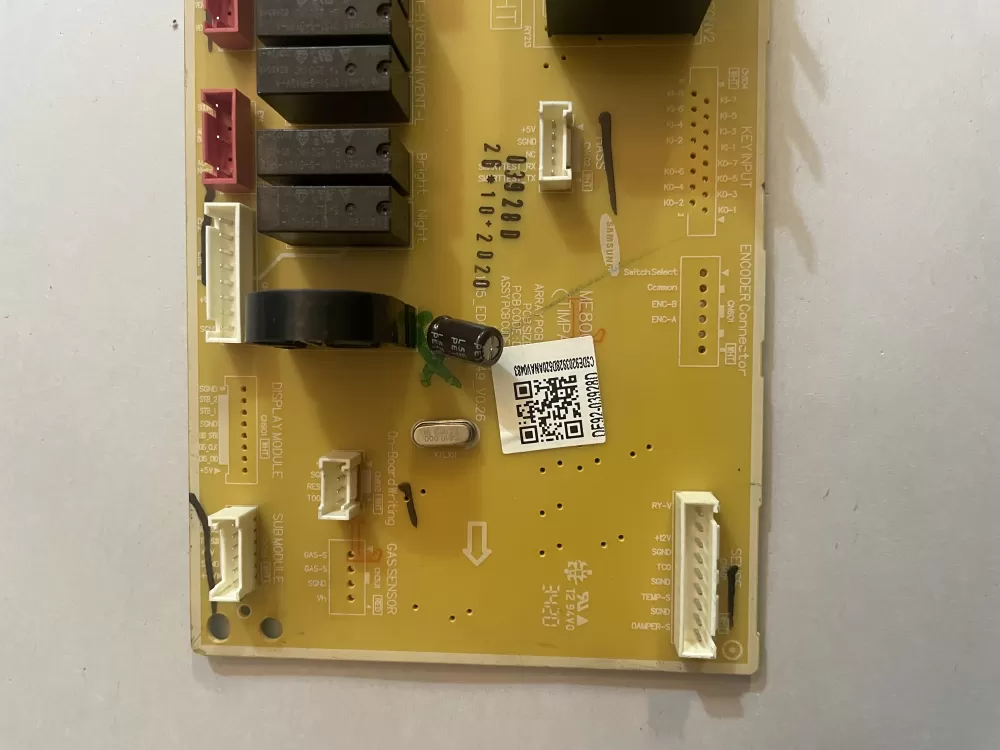 Samsung DE92 03928D Microwave Control Board Main AZ164169 | KM367