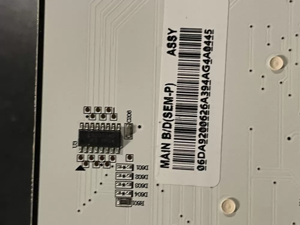 Samsung Refrigerator Dispenser Control Board -DA92-00626A AZ28026 | WM261