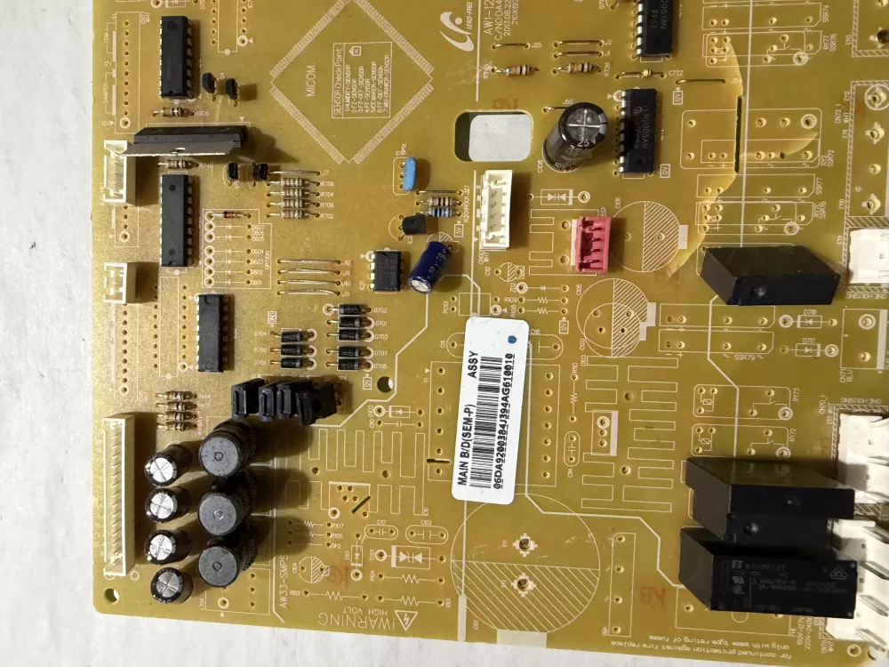 Samsung DA92 00384J DA9200384J Refrigerator Control Board AZ211300 | KM546