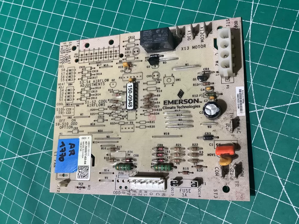 Rheem Air Handler Control Board 47-102077-02-04 156-9735 AZ190540 | AR1770