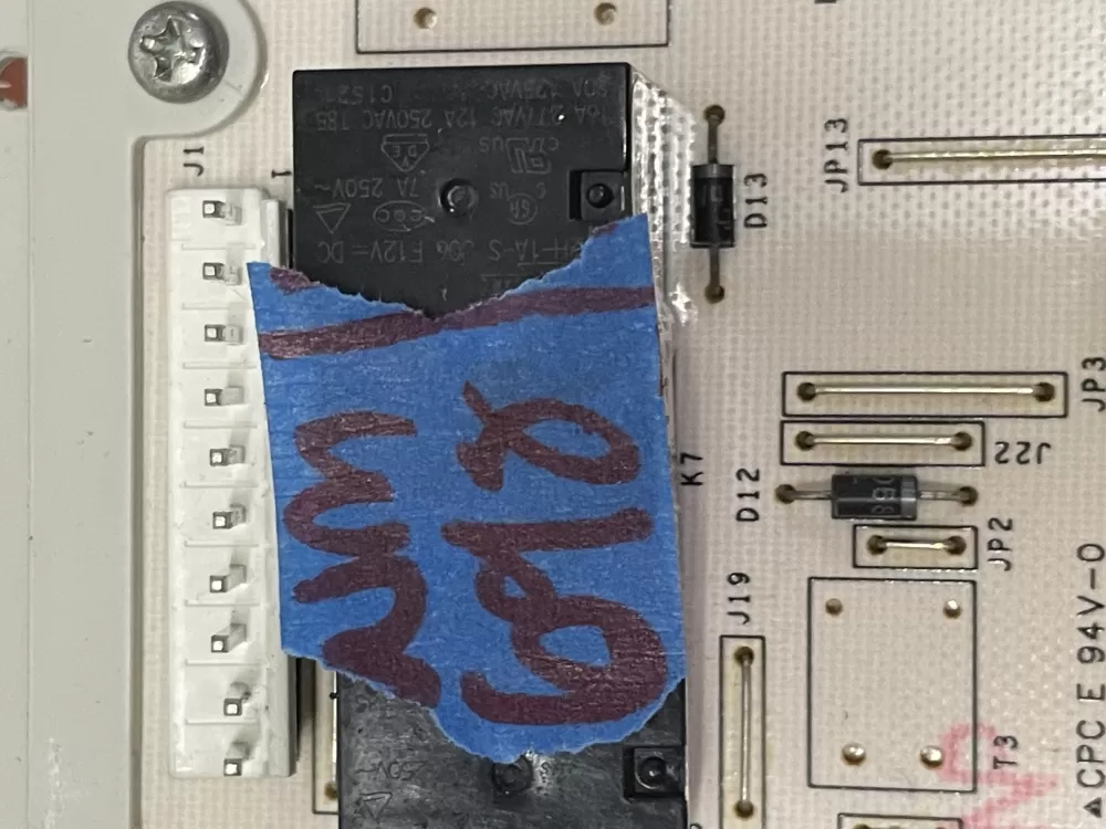 GE 175D5261G040 EBX1129P004 WH12X10614 Washer Control Board AZ47855 | Wm698