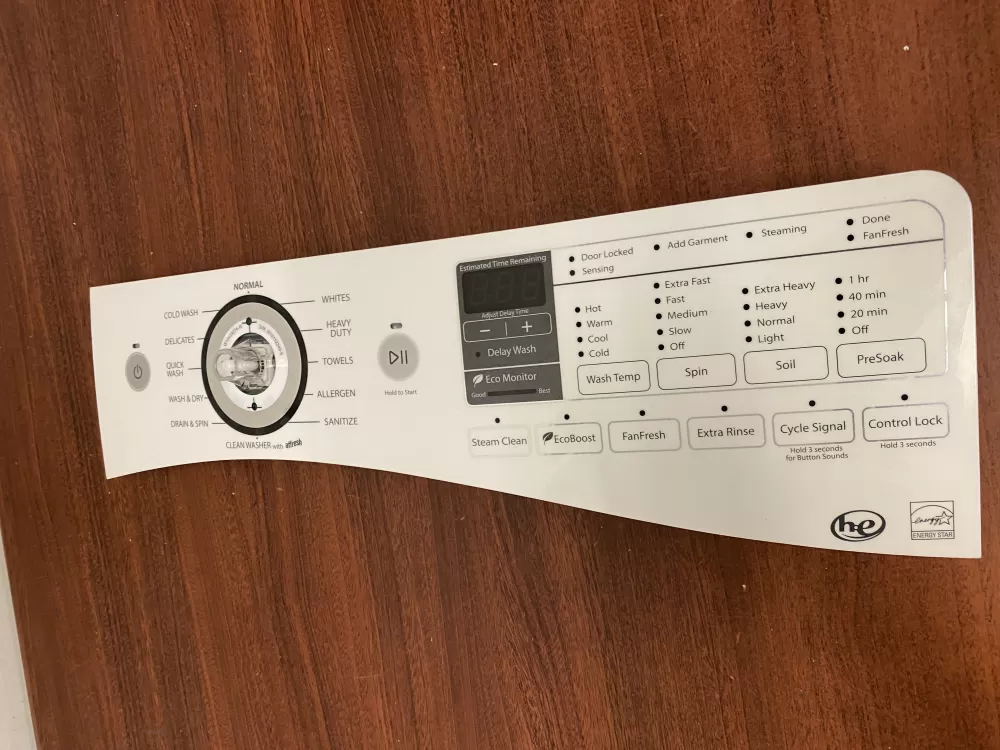 Whirlpool W10433090 W10750481 W10814583 Washer Control Panel AZ53468 | BKV527
