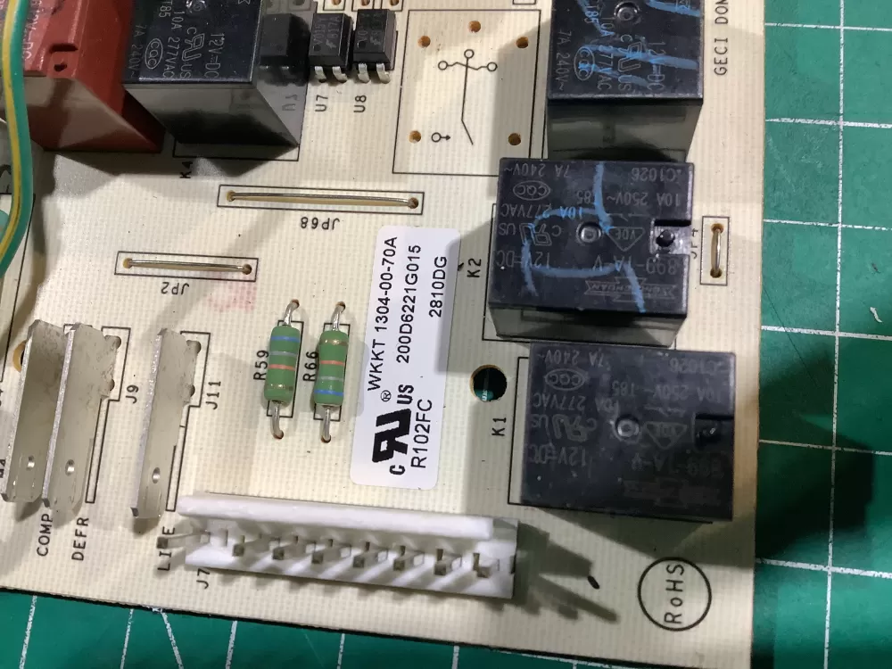 GE 200D6221G028 EBX1110P002 Refrigerator Control Board AZ146650 | NR2452