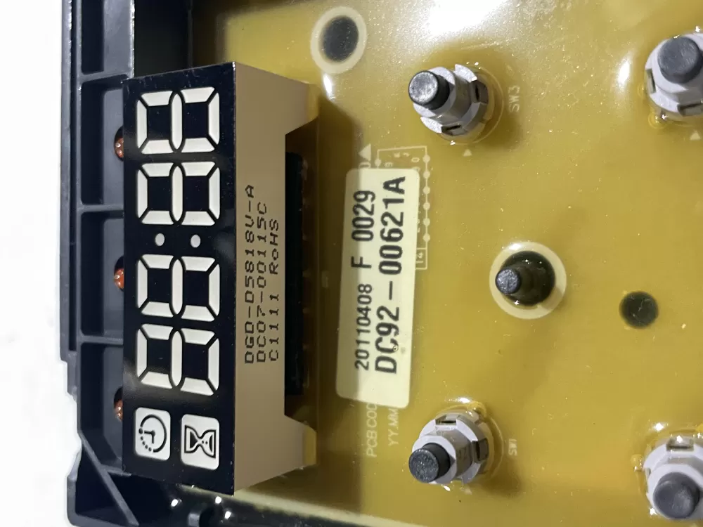 Samsung DC92-00619A DC92-00621A Washer Control Board AZ174729 | Wmv843