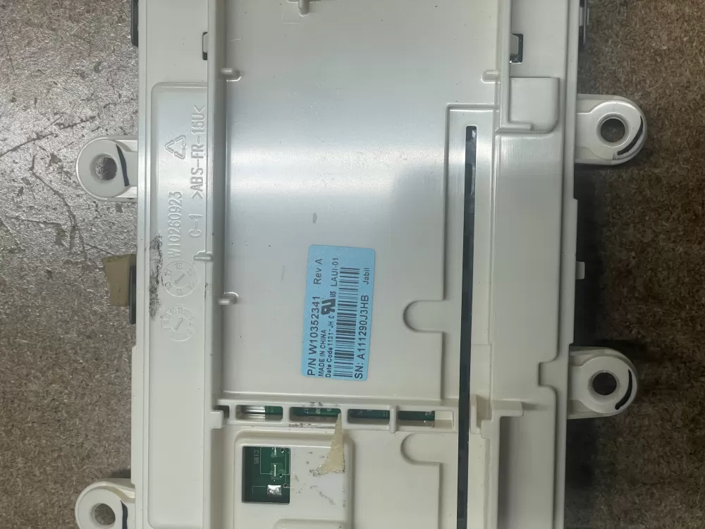 Whirlpool W10352341 Dryer Control Board AZ13393 | KM1625