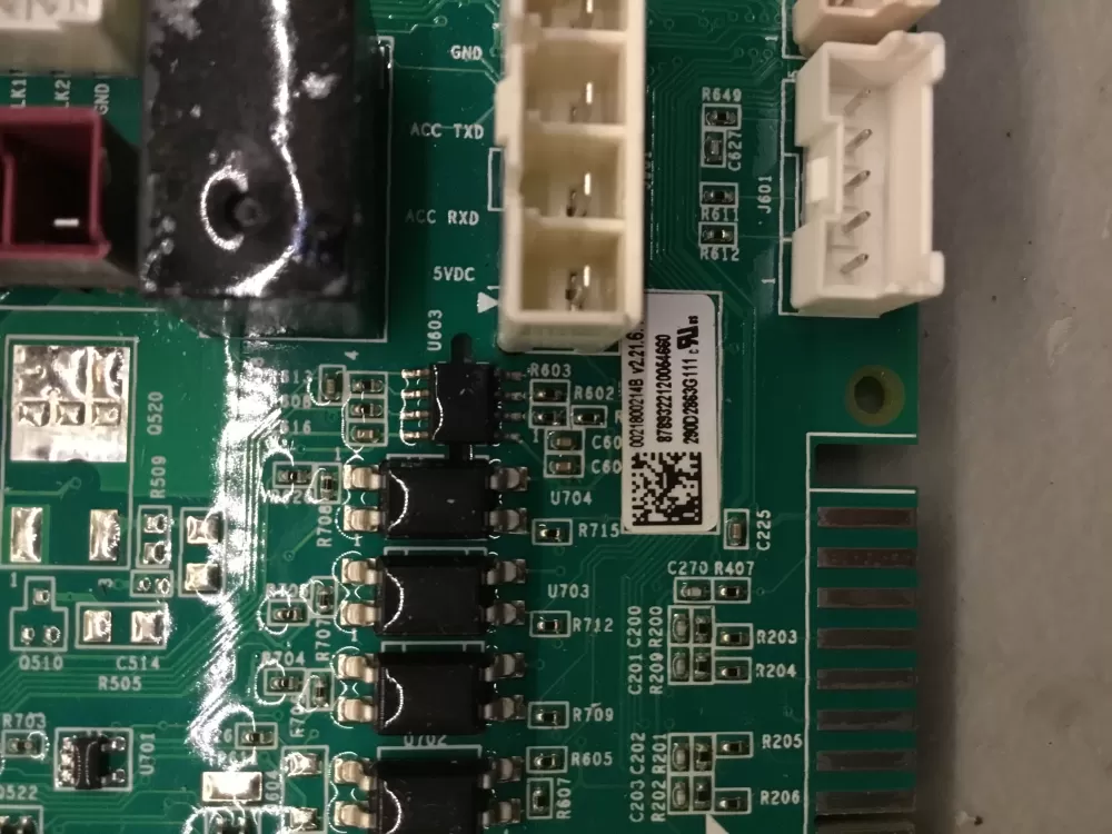 GE 290D2863G111 Washer Control Board AZ98800 | BG65