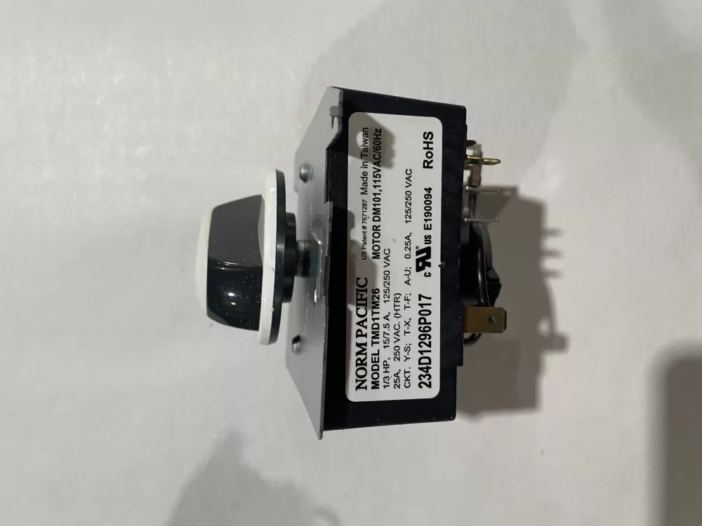 Kenmore  General Electric WE4M521 WE04X22654 PS11721520 234D1296P017 Dryer Timer