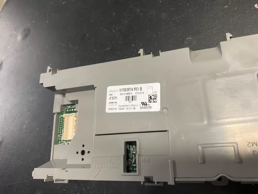 Whirlpool Kenmore W10539784 W10595569 Washer Dish Control Board AZ23848 | BK858