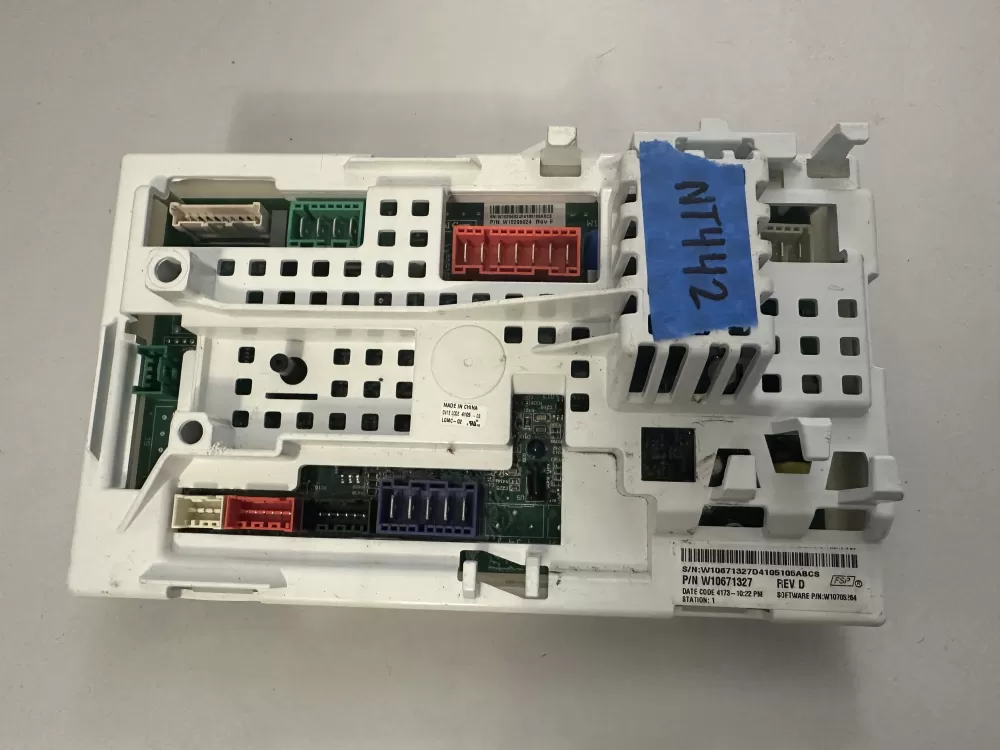 Whirlpool W10671327 W10671327 D Washer Control Board AZ1946 | NT442