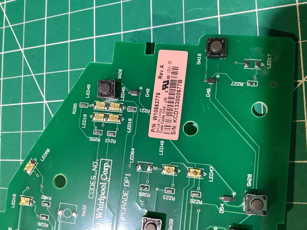 Whirlpool W10563776 Washer Control Board AZ132353 | NR2339