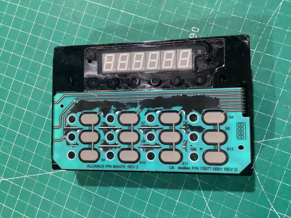 Speed Queen 806267P  AP6333325  804471P  804470  9410124  381119a7 Washer UI Control Board