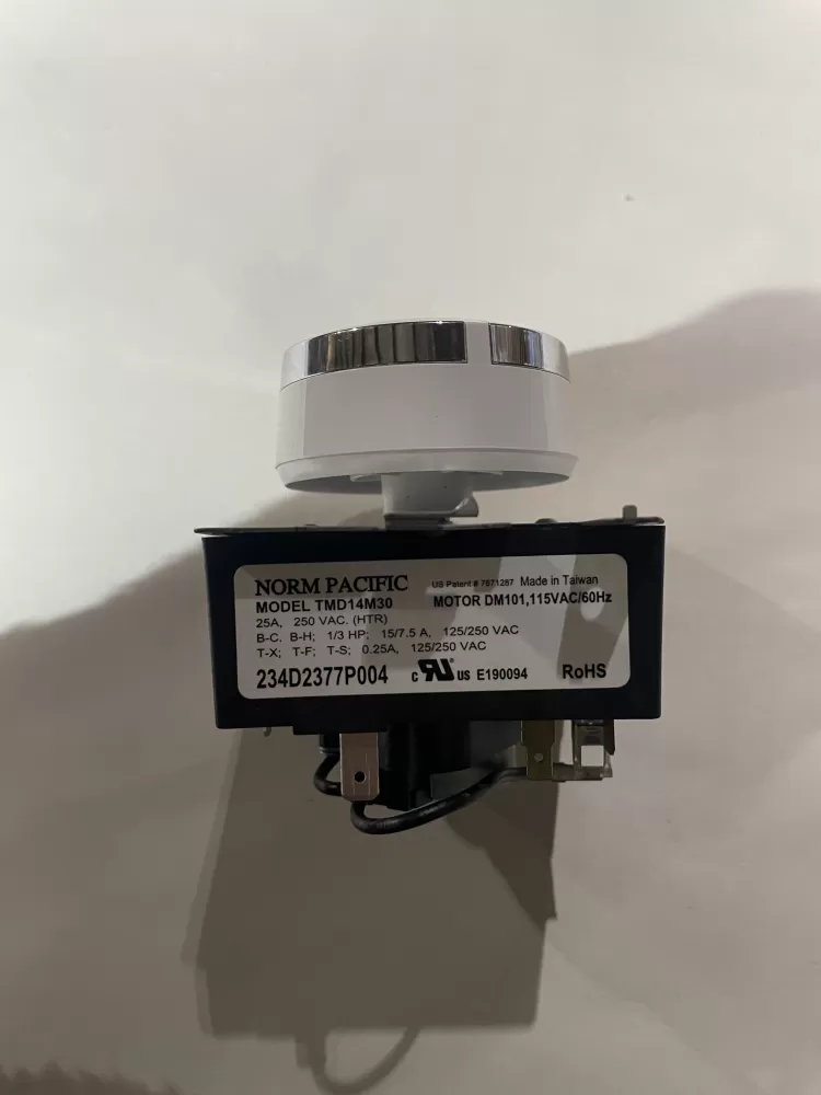 GE WE04X24550 AP6031056 WE04X24549 4546121 PS11763064 TMD14M30 234D2377P004 Dryer Timer