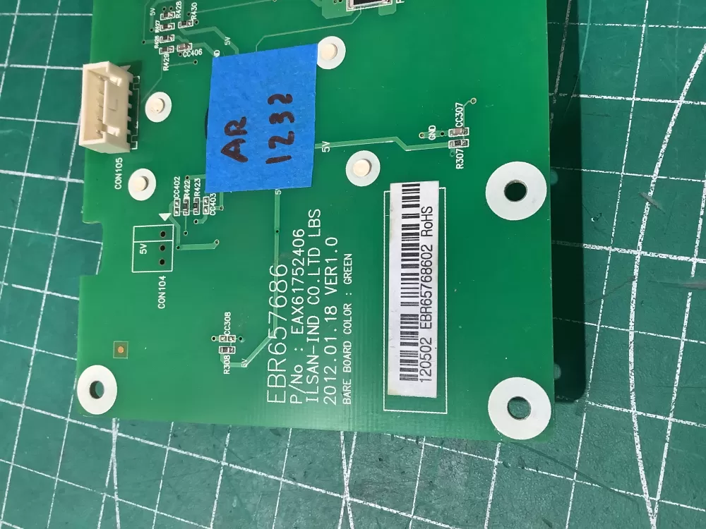 Kenmore EBR65768602 Refrigerator Display Control Board AZ195410 | AR1232