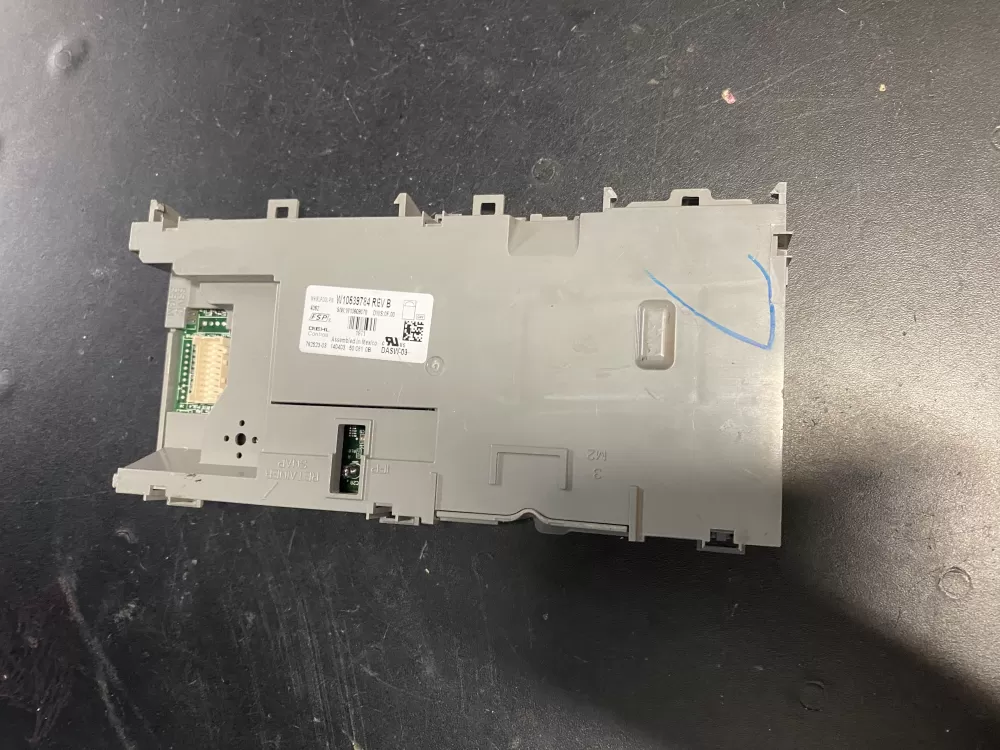 Whirlpool  Kenmore W10539784 W10595569 PS8260219 Washer Dish Control Board
