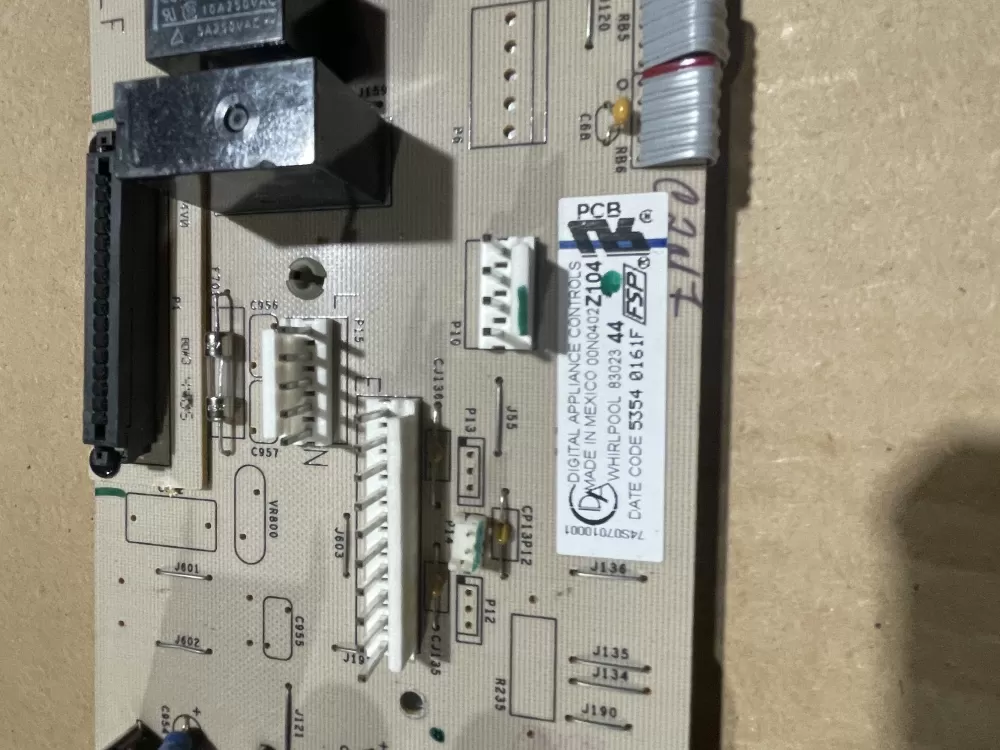 Whirlpool 8302346 Double Oven Microwave Combo Control Board AZ76649 | Wmv623