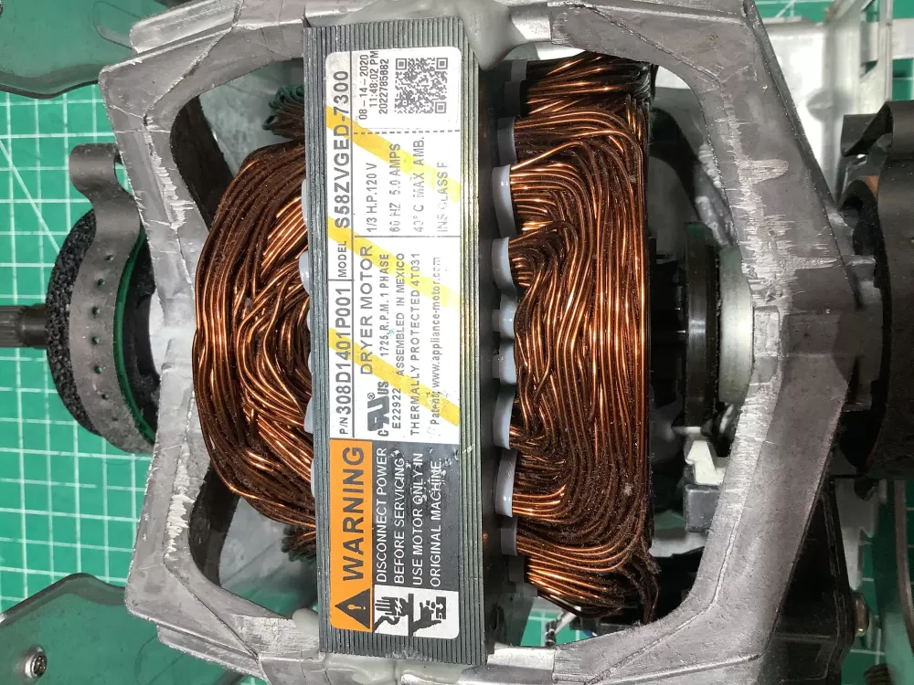 GE 308D1401P001 Dryer Motor