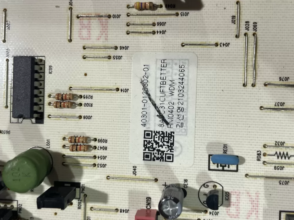 Kenmore LG 40301 0126802 01 Refrigerator Control Board AZ152333 | Wm916