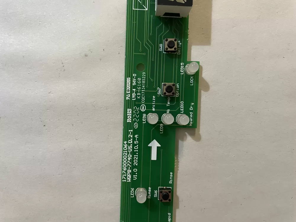 OEM Frigidaire Avanti Dishwasher Control 17176000021062 AZ161071 | KM170