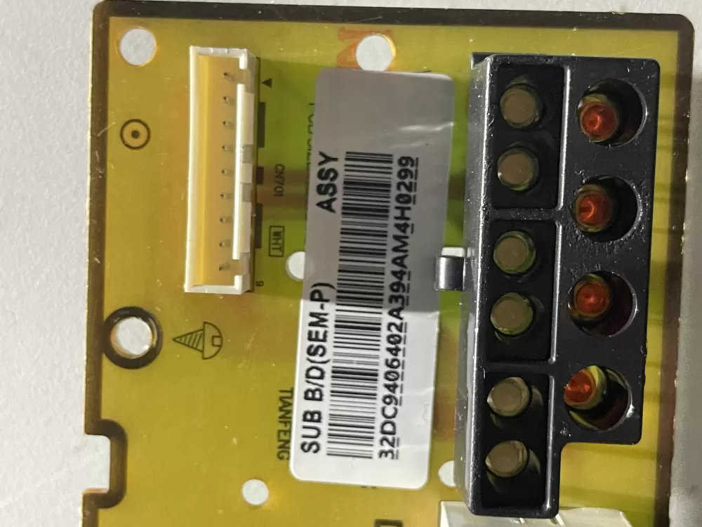 Samsung DC94-06402A Washer Control Board AZ39984 | Wm380