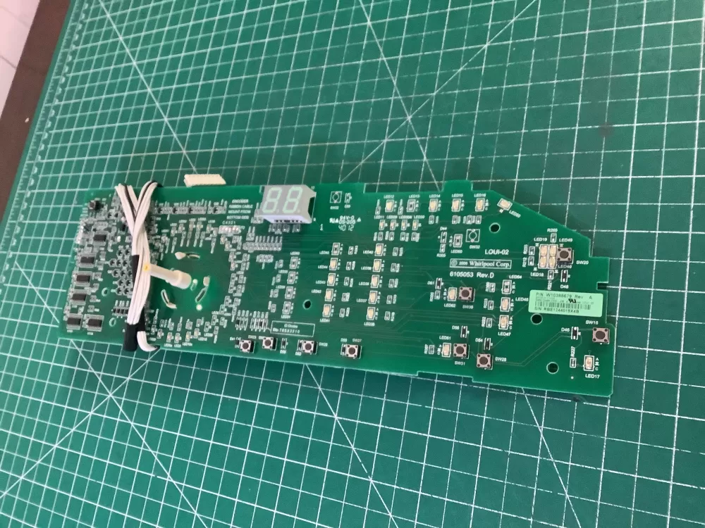 Whirlpool W10388679 W10388675 Dryer Control Board