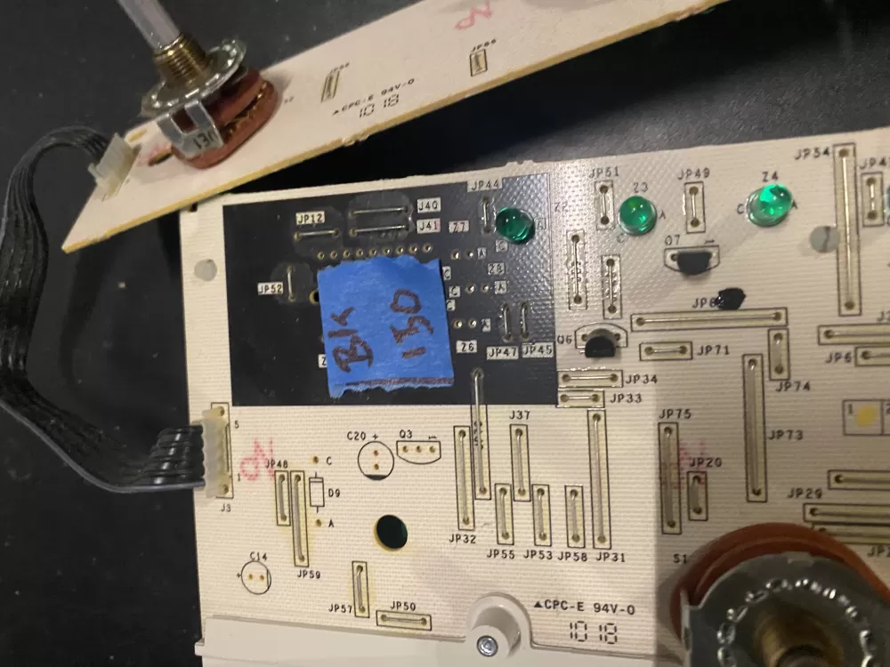 GE 175D5261G029 EBX1129P004 WH12X10475 Washer Control Board AZ26495 | BK150