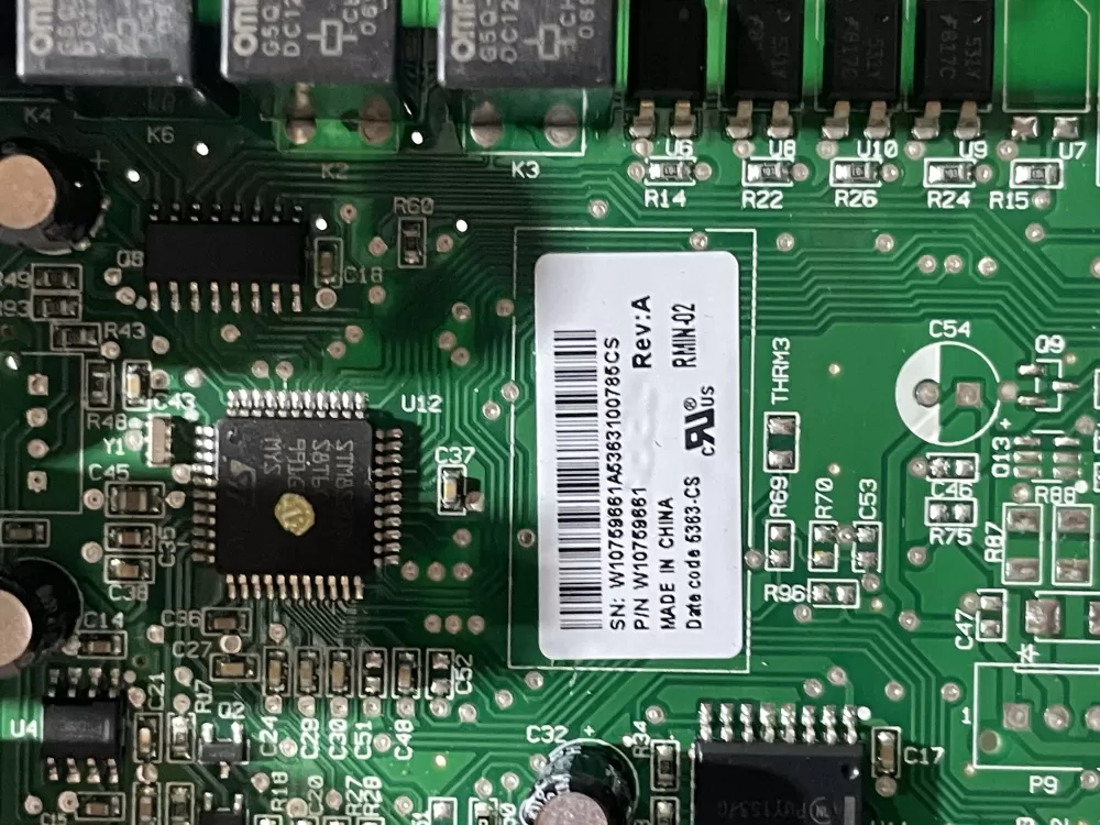 Whirlpool W11035841 Kenmore Maytag Refrigerator Control Board AZ184206 | Wm2617